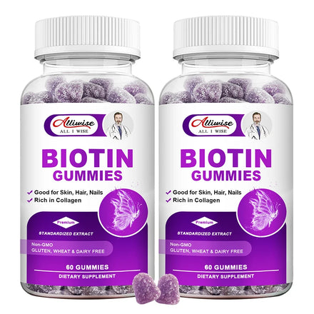 Alliwise Skin whitening biotin Dietary Supplement That Promotes Natural Skin, Collagen Energy and Immunity in Pakistan
