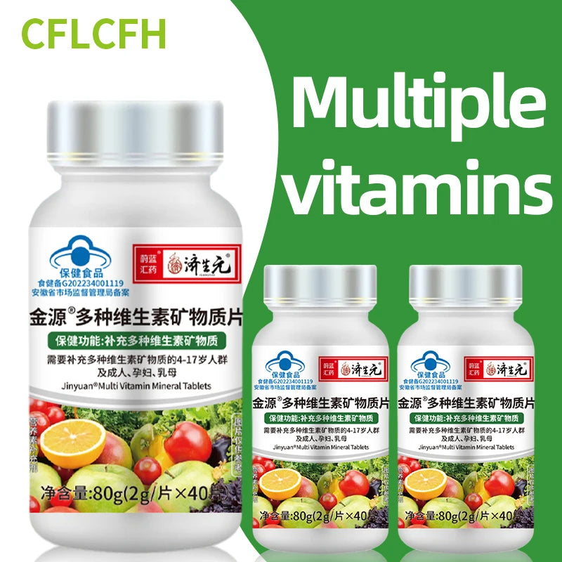 3 Bottles Multi Vitamin And Minerals Tablets  in Pakistan