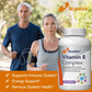 Vitamin B Complex Capsules - Helps with Healthy Energy Metabolism, Boosts Immunity, and Supports A Healthy Nervous System