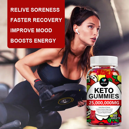 Slimming Keto Gummies For Weight Loss Fat Burn Appetite Suppressant Detox