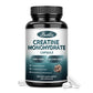 Original Creatine Monohydrate Supplement Whey Growth Capsule for Muscle Mass Man Muscle Mass Synthesis Building Proteins for Gym
