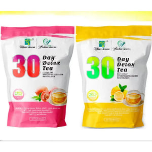 Peach Slim Tea with Lemon Grass - 90g | 28-Day Weight Loss Detox | Natural Fat Burn Support