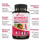 Women's Daily Multivitamin & Mineral - Best for Hair, Skin, Nails, Heart, Brain - Natural Energy, Supports Overall Health