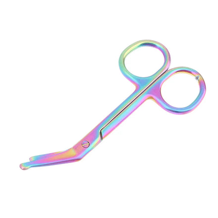 11CM Stainless Steel Gauze Bandage Scissors Dressing Surgical Scissors Household Plaster Scissors Nurse Scissors