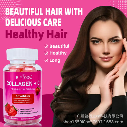 Collagen +VC Soft Candy Supplementing Vitamin C Whitening and Brightening Skin, Promoting Collagen Production and Anti-aging in Pakistan