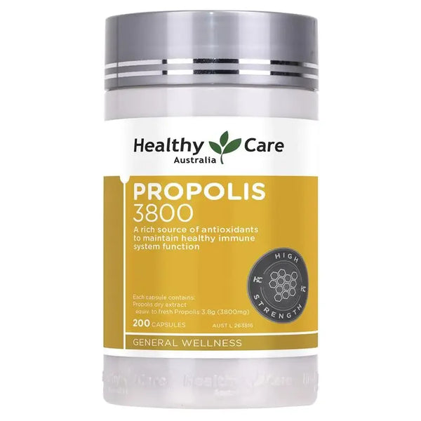 Australia Healthy Care Propolis 3800mg 200Capsules Vitamins Minerals Immunity Health and Wellness Products Food Supplements in Pakistan in Pakistan