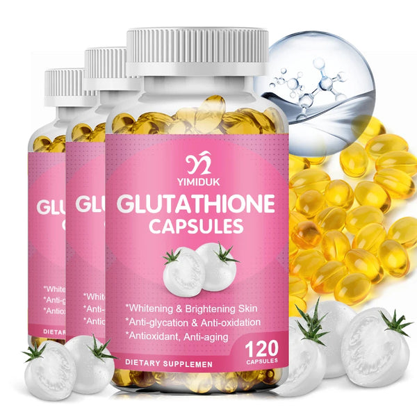 White Tomato Glutathione Capsules Anti-Aging Dull Skin Whitening Skin Supplements Restore Baby Like Skin in Pakistan in Pakistan