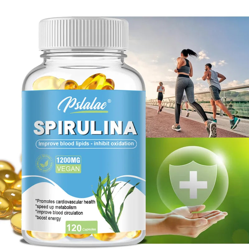 Organic Spirulina, 1200 Mg Per Tablet, Natura in Pakistan