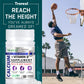 Trorexl Height Growth Pills Calcium Supplement Vitamin D3 Vegetarian Softgels Help Grow Taller,Immune & Bone Health Healing