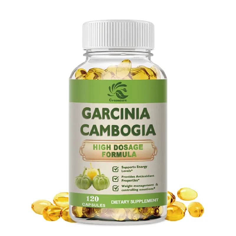 Garcinia Cambogia Capsule for Weight Loss Fat Burner Appetite Suppress Enhance Metabolism Supplement