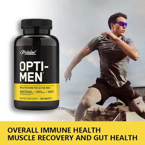 Natural Opti-Men Capsules Contain Vitamin C, Zinc and Vitamins D, E, B12 to Boost Immunity, Daily Multivitamin Supplement for Me in Pakistan