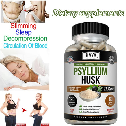 Psyllid shell - a dietary supplement that cleans the colon, detoxifies, helps sleep, loses weight, burns fat and cellulite