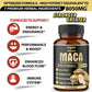 Peruvian Maca Root Supplement - Helps Boost Energy, Erection, Supports Stamina, Male Performance, Energy