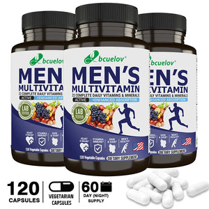 Men's multivitamin, multivitamin/multimineral supplement for daily energy and support for brain, heart and eye health in Pakistan