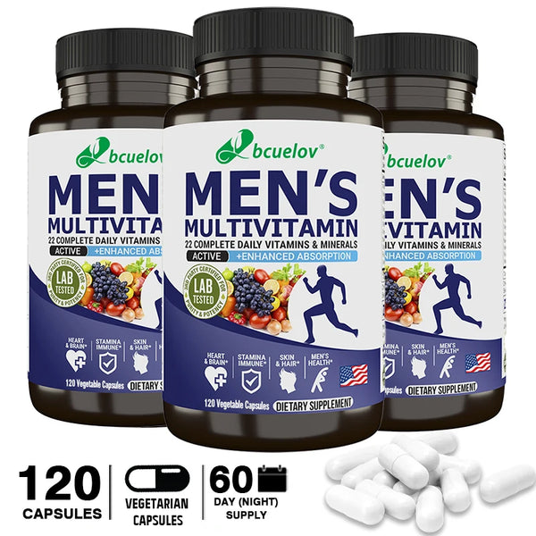 Men's multivitamin, multivitamin/multimineral supplement for daily energy and support for brain, heart and eye health in Pakistan in Pakistan