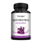 Tecepec RESVERATROL Antioxidant - Supports Healthy Immunity, Brain, Digestion and Cardiovascular Function, Promotes Smooth Skin