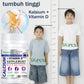 Trorexl Height Growth Pills Calcium Supplement Vitamin D3 Vegetarian Softgels Help Grow Taller,Immune & Bone Health Healing