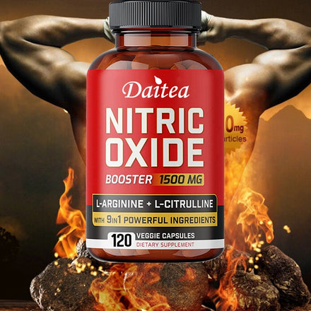 Nitric Oxide Booster Strength Pump Supplements Maximum Blood Flow Increases Muscle Pump Energy Endurance