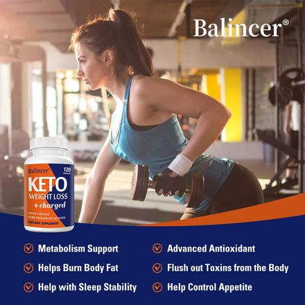 Keto Diet Capsules - Fat Burning, Appetite Suppressant, Detoxification, Antioxidant, Thin Belly Weight Loss Dietary Supplement