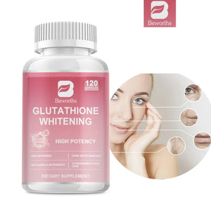 Bewroths Glutathione Capsules Whitening Capsules Skin Health Supplements Brighten the Skin Improve Dullness Protect the Liver in Pakistan
