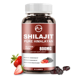 Beworths High Potency Himalayan Shilajit Resin Gummies Energy Boost & Immune Support 85+ Trace Minerals Supplement For Adults in Pakistan