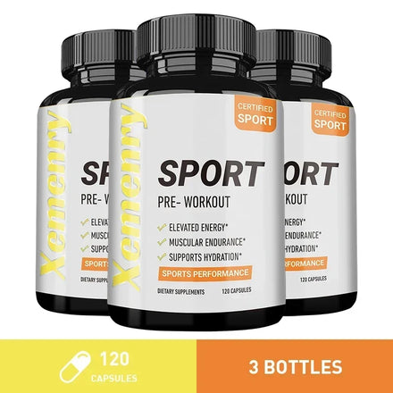Sport Pre Workout Supplement - Improve Muscle Strength, Boost Energy Levels, Relieve Fatigue, and Maintain Health