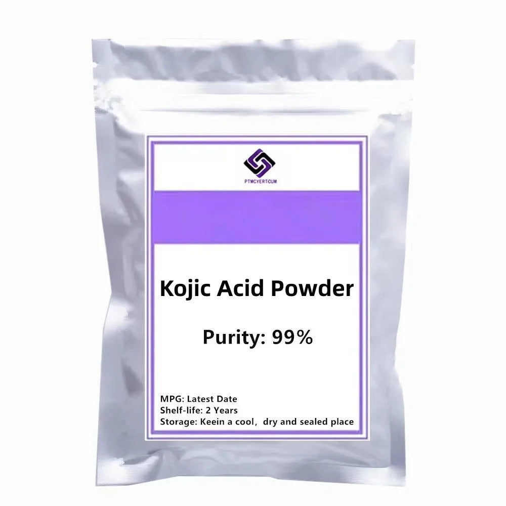 50-1000g Pure Kojic Acid Powder,C6H6O4,Top Fa in Pakistan