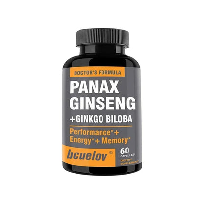 Permanent Male Enlargement - Increase Energy, Endurance and Performance with Vitality, Natural Ginseng + Ginkgo Biloba