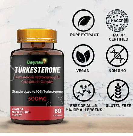 Turkesterone Capsule Mass Gainer Stamina Muscle Masse Nergy Fat Increasing Tablets Man Fat Growth Weight Gain for Men's Health