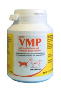 VMP Cat and Dog Vitamin Tablet (50 Pcs) Pet Mineral and Protein Nutrition Supplement in Pakistan
