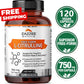 Supplement with L-Citrulline - Healthy Muscle Building, Energy, Strength, Immune System Support -120 Capsules Dietary Supplement
