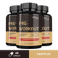 Pre-Workout Supplement - with Creatine Monohydrate, Citrulline - Replenish Energy, Build Muscle, Improve Athletic Performance