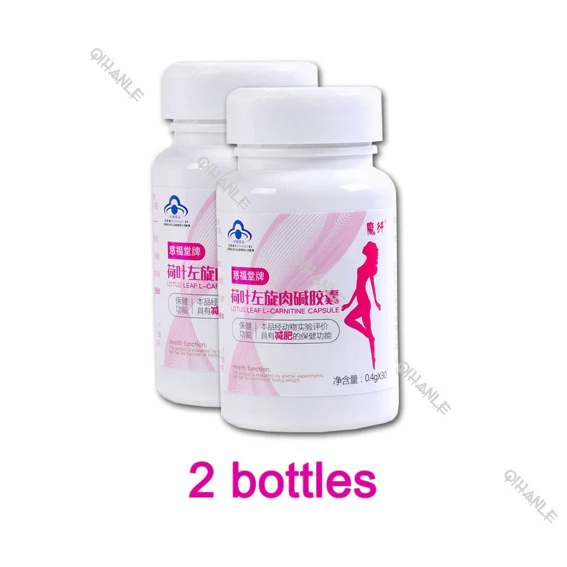 Enhanced L-carnitine Weight Loss Diet Pill Slimming Capsule Lose Weight lotus leaf Fat Burning Cellulite Slim Belly thin legs