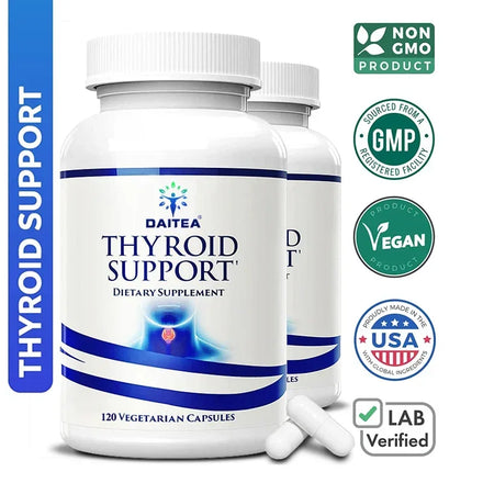 Iodine Thyroid Support Supplement Dietary Thyroid Support & Protection Vitamins & Minerals Support Metabolism & Overall Health