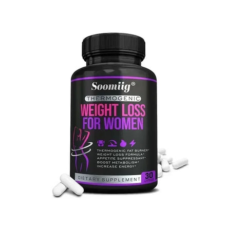 Thermogenic Fat Burner - Natural Appetite Suppressant, Weight Management, Immunity, Metabolism, Helps Mental Clarity and Focus