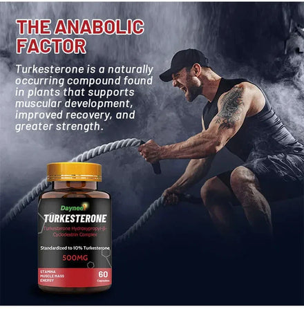 Turkesterone Capsule Mass Gainer Stamina Muscle Masse Nergy Fat Increasing Tablets Man Fat Growth Weight Gain for Men's Health
