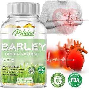 Natural premium barley capsules, rich in vitamins and proteins, dietary supplement in Pakistan