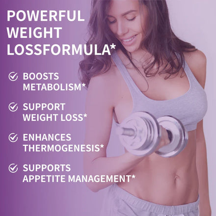 Nighttime Fat Burner Supplement for Improve Sleep Quality and Control Weight Gain Metabolism and Thermogenesis Relieve Pressure