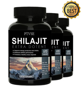Ptvse Pure Himalayan Shilajit Supplement with Ginseng and Humic & 50% Fulvic Acid & 85+Trace Minerals Complex FOR Brain& Energy in Pakistan