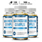 Magnesium Complex Capsules - Bone, Muscle & Heart Health Supplement, Sleep Support,Muscle Relaxation,Stress & Anxiety Relief