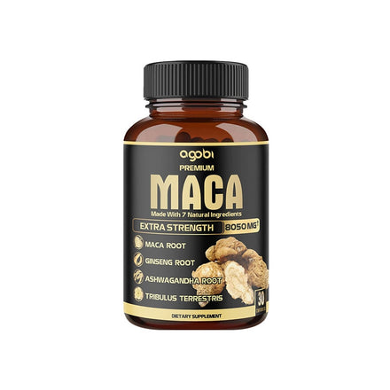 Peruvian Maca Root Supplement - Helps Boost Energy, Erection, Supports Stamina, Male Performance, Energy