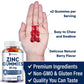 Zinc Gummies - Supports Healthy Skin and Immune System, Boosts Vitality