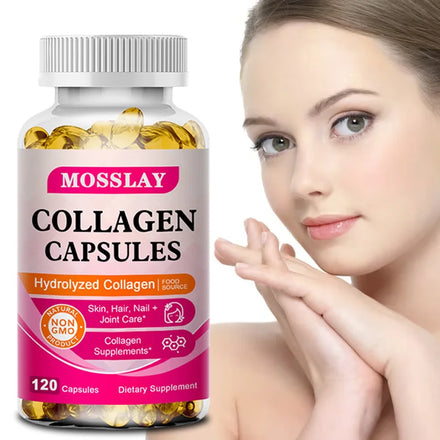 Collagen Capsules with Hyaluronic Acid and Vitamin C Complex, Skin Whitening Supplement in Pakistan