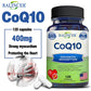 Balincer Coenzyme Q10-400mg - Supports energy production, core and circulatory health - immune support, non-GMO
