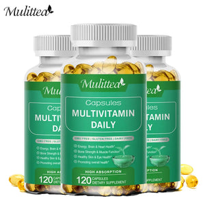 Mulittea Multivitamin Vitamins and Minerals Support Joints Skin Nails health Enhance Energy and Immune Supplements in Pakistan