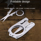 S/M/L Folding Scissors Pocket Travel Small Crafts Sharp Blade Mini Thread Tailor Scissors Utility Knife For Paper Work