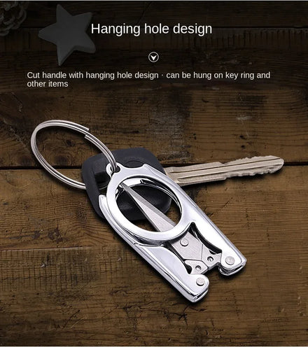 S/M/L Folding Scissors Pocket Travel Small Crafts Sharp Blade Mini Thread Tailor Scissors Utility Knife For Paper Work
