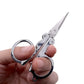S/M/L Folding Scissors Pocket Travel Small Crafts Sharp Blade Mini Thread Tailor Scissors Utility Knife For Paper Work