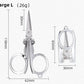 S/M/L Folding Scissors Pocket Travel Small Crafts Sharp Blade Mini Thread Tailor Scissors Utility Knife For Paper Work