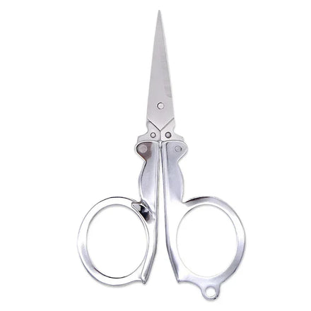 S/M/L Folding Scissors Pocket Travel Small Crafts Sharp Blade Mini Thread Tailor Scissors Utility Knife For Paper Work